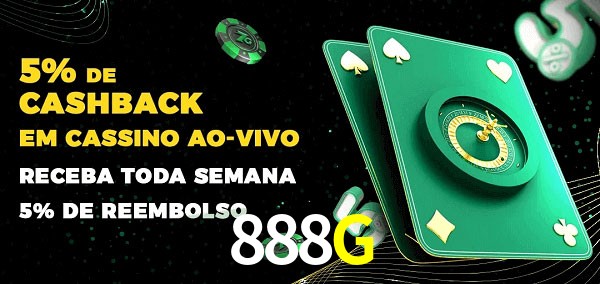 Promoções do cassino ao Vivo 888G